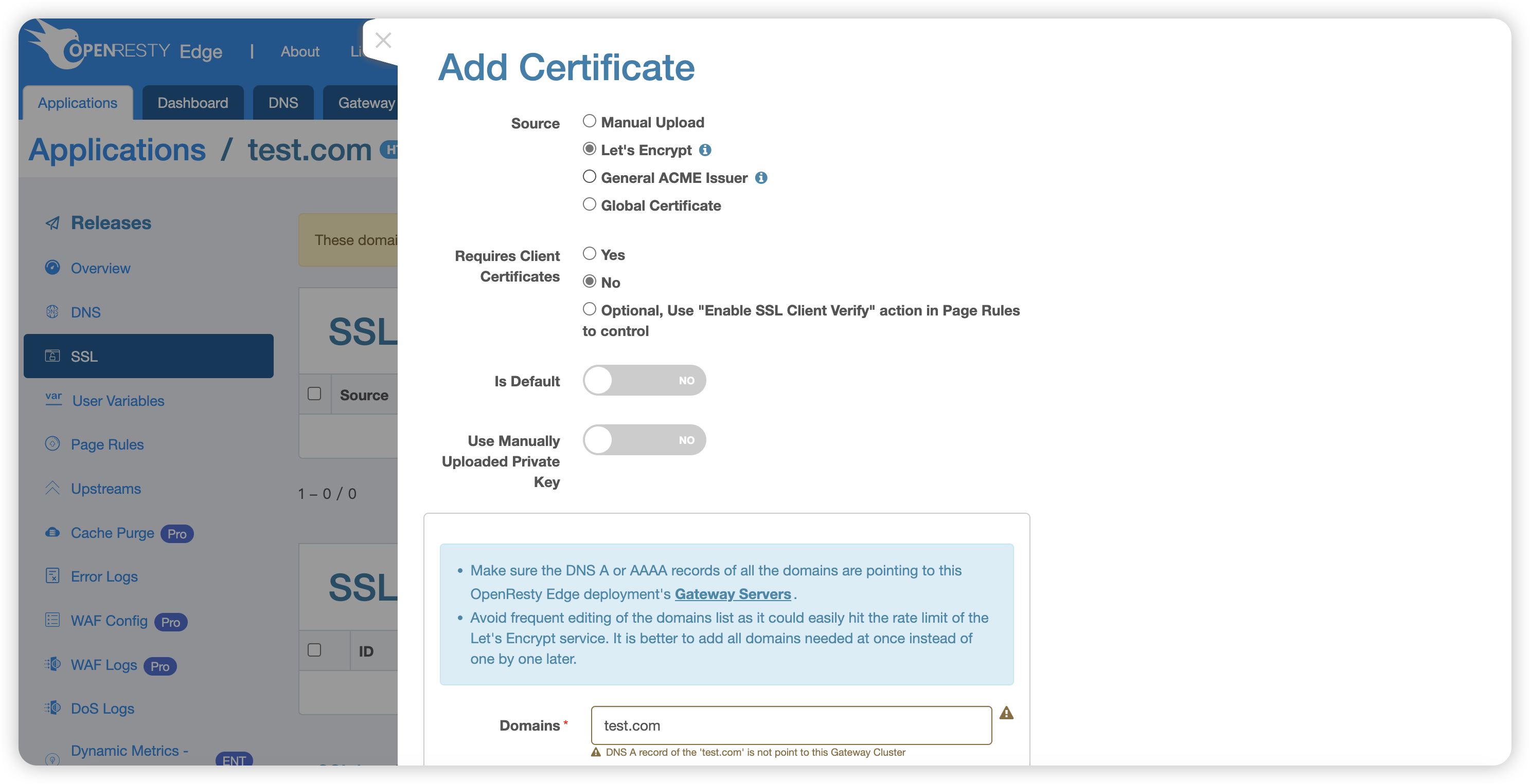 Let’s Encrypt 证书