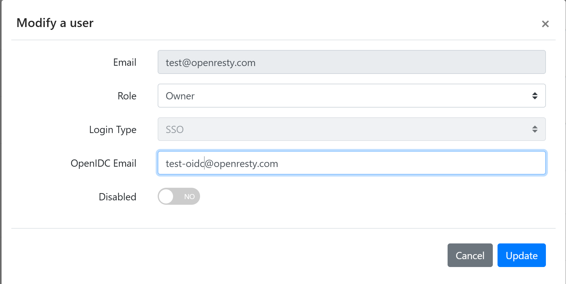 Bind OpenIDC Account